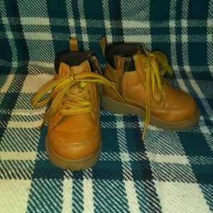 Toodlers boots side zip